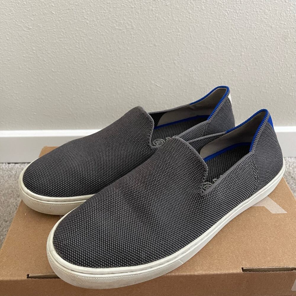 Rothy's Gray The Original Slip On Sneaker (Size 9)